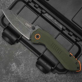 Stainless Steel Outdoor Folding Knife For Self Defense