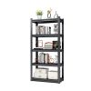 5-Tier Adjustable Metal Shelving Unit, Heavy Duty Shelving Utility Rack for garage Basement Kitchen Pantry Closet 31.5"W x 15.7"D x 63"H