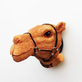 Egypt Creative Culture Resin Crafts Magnetic Refridgerator Magnets (Option: Egyptian Camel Head)